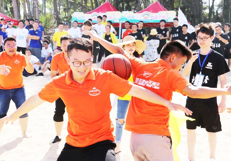 广州分公司举行海南地区职工趣味运动会